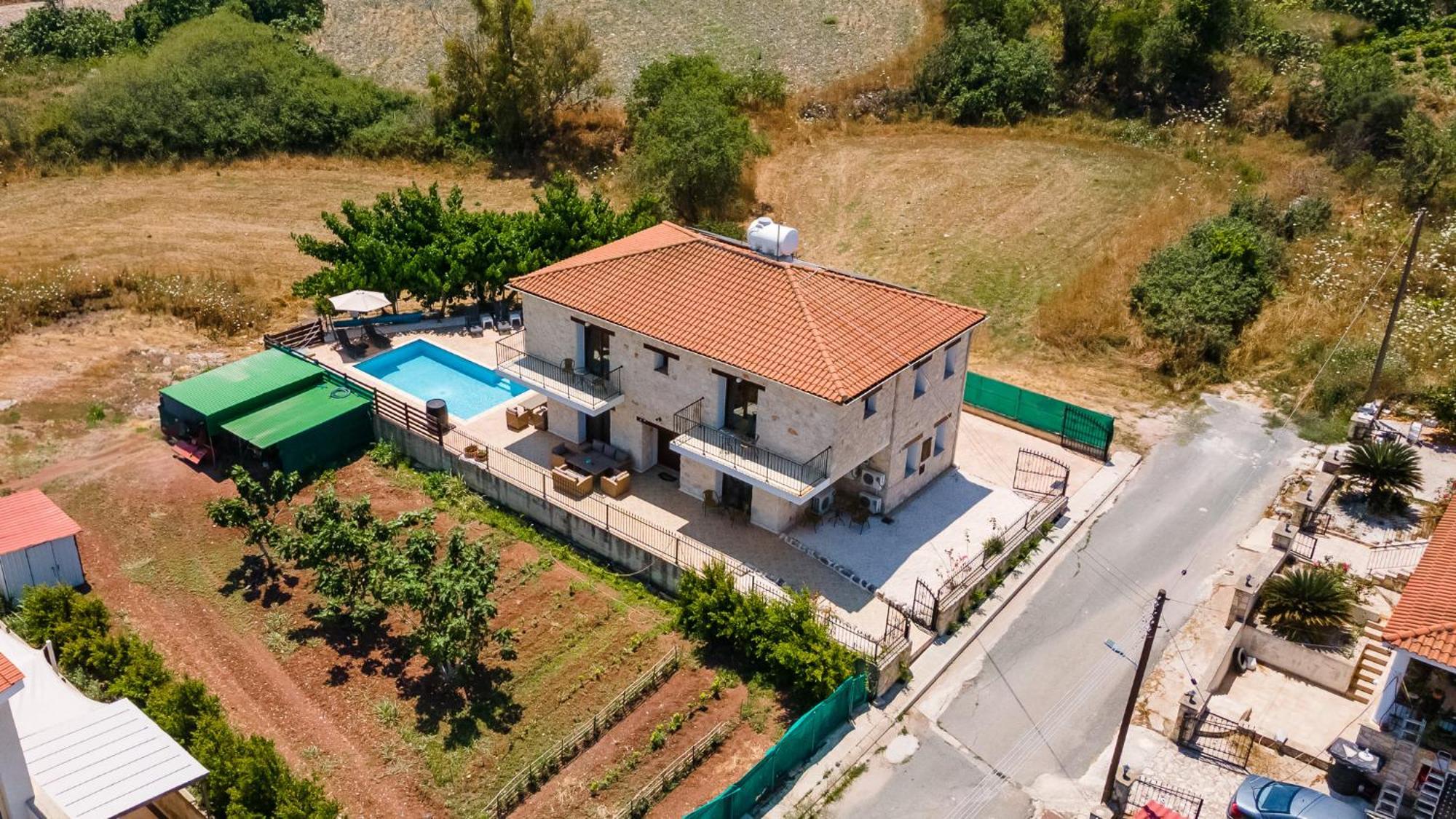 Villa Nikolina Dhrousha ภายนอก รูปภาพ